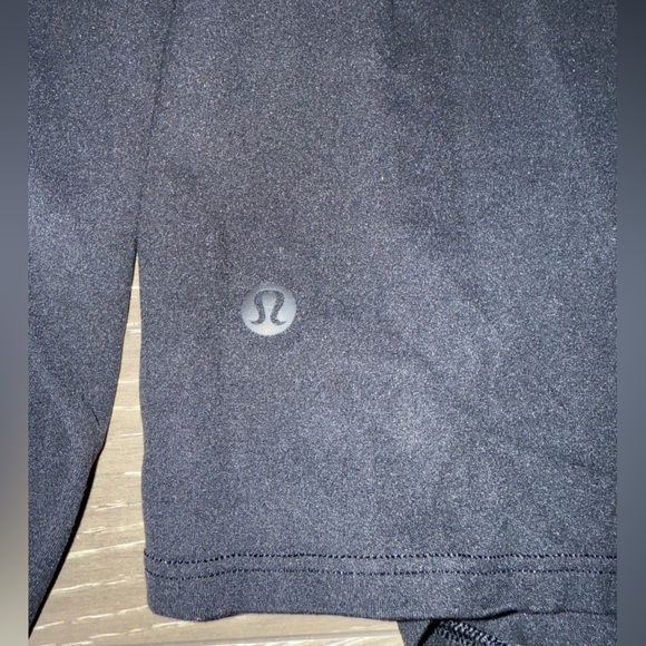 Lululemon time to restore Nulu Long Sleeve Short Black - Picture 3 of 6